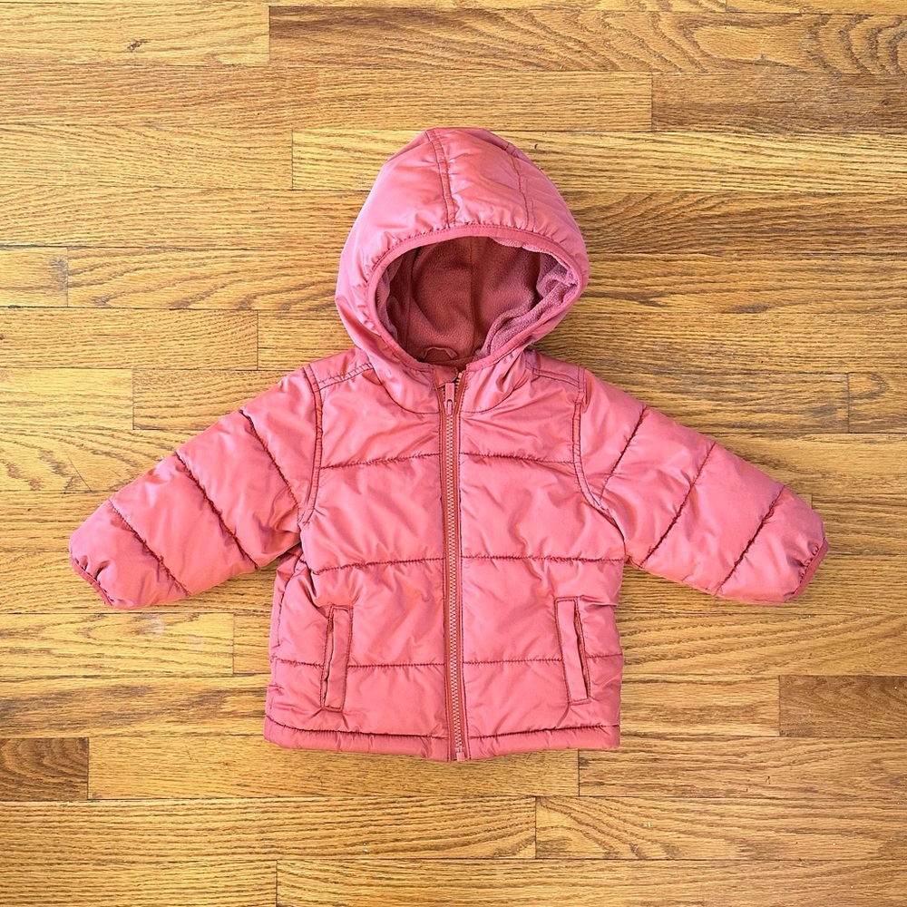 Old Navy Water-Resistant Hooded Puffer Jacket 18-24 months